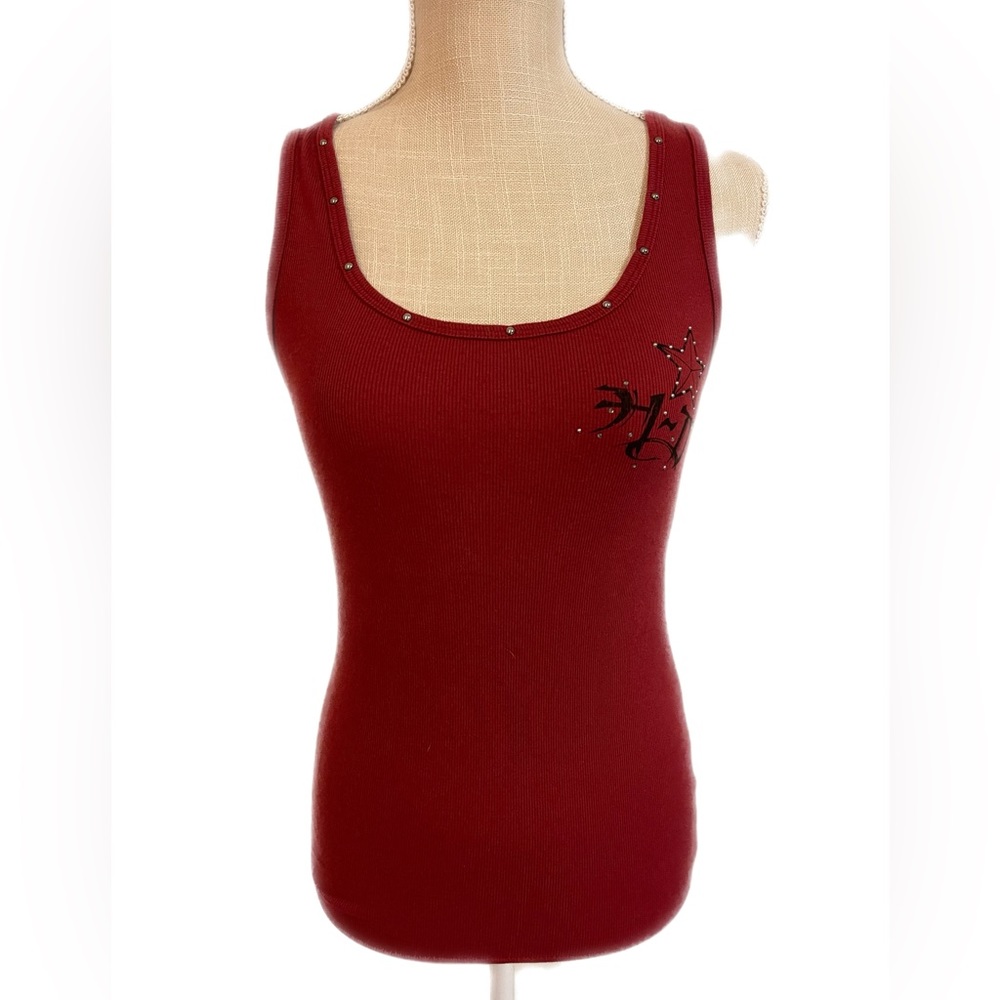 Harley-Davidson Burgundy Tank. Sz M
